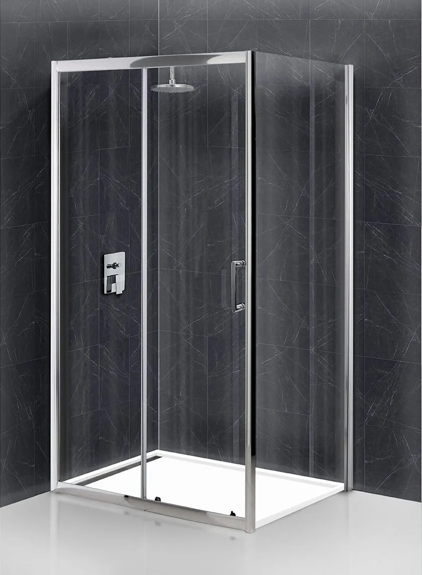 купить Душевой уголок BelBagno UNO-195-AH-1-100/80-C-Cr 