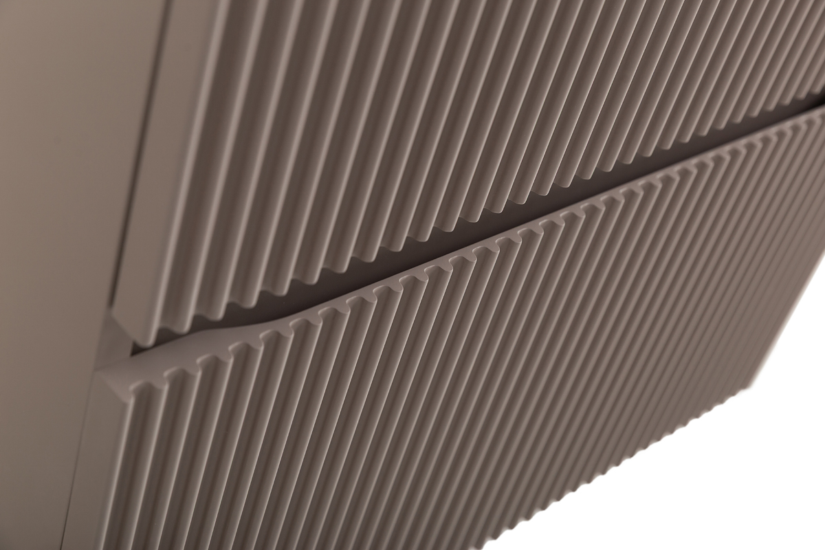 Тумба с раковиной подвесная BelBagno UNO-MINI-600-2C-SO-СO Бежевый матовый, раковина белая BB-8099-3-50