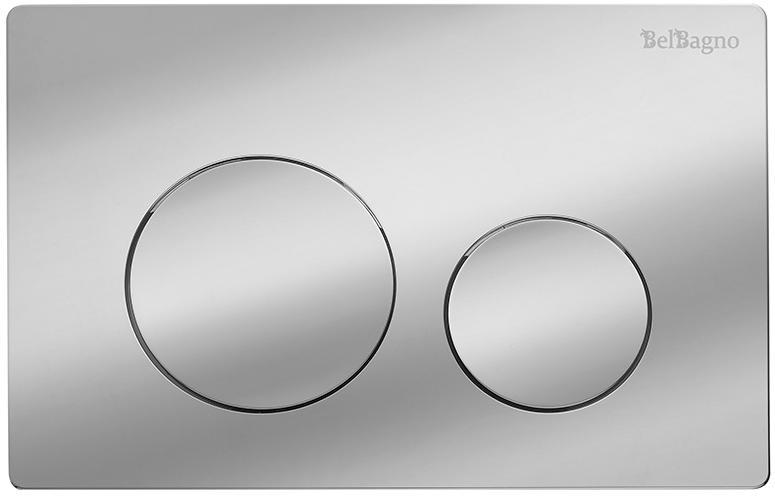 купить Кнопка смыва BelBagno BB-03C-CRM цвет хром 