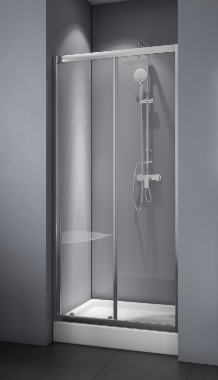 Дверь в проём BelBagno DUE-BF-1-100-C-Cr