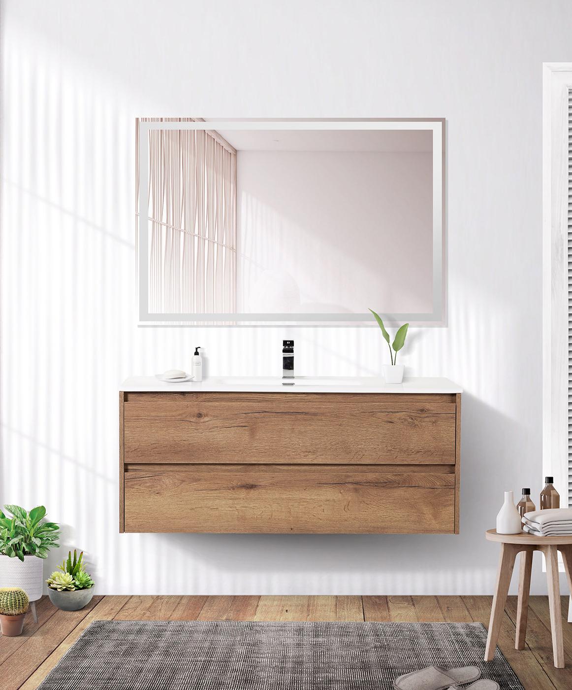 купить Тумба подвесная с раковиной BelBagno KRAFT-1200-2C-SO-RT 