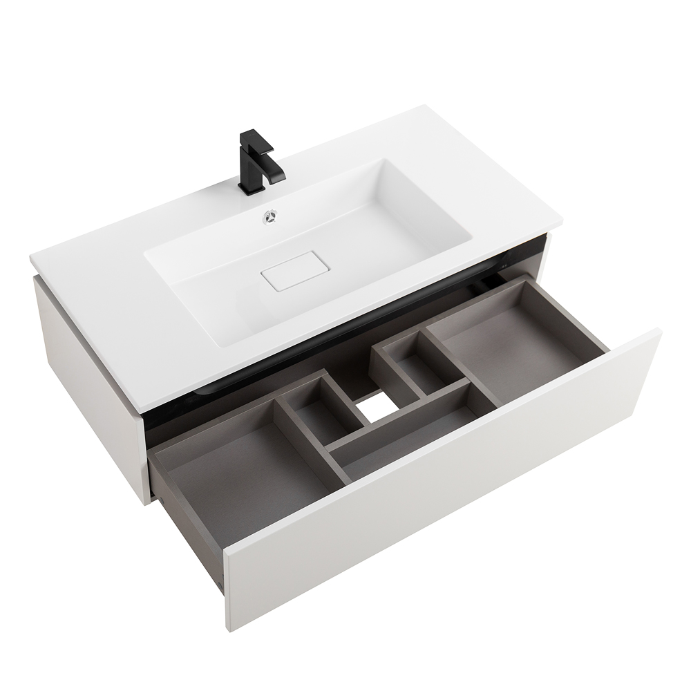 Мебель для ванной Cezares SLIDER 100 Bianco Opaco SLIDER-1000-1C-SO-BO