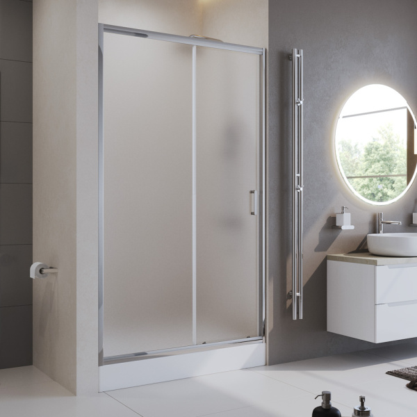 Дверь в проём BelBagno UNO-195-BF-1-155-P-Cr