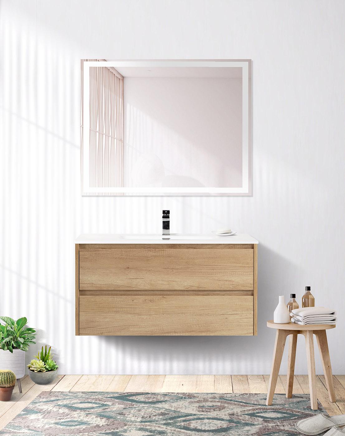 Тумба подвесная под раковину BelBagno KRAFT-900-2C-SO-RNN