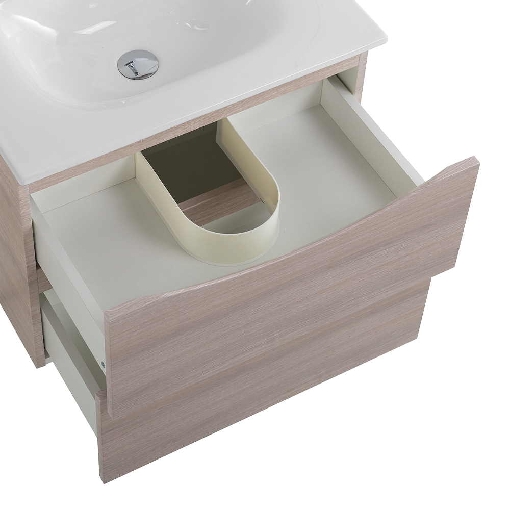Тумба под раковину подвесная BelBagno MARINO-CER-MINI-600-2C-SO-RG-P