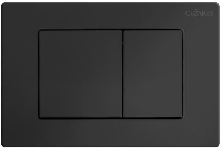 купить Кнопка смыва CEZARES CZR-410C-NOP, черный матовый 