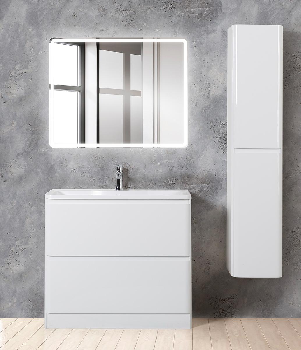 купить Тумба напольная с раковиной BelBagno ALBANO-900-2C-PIA-BL 