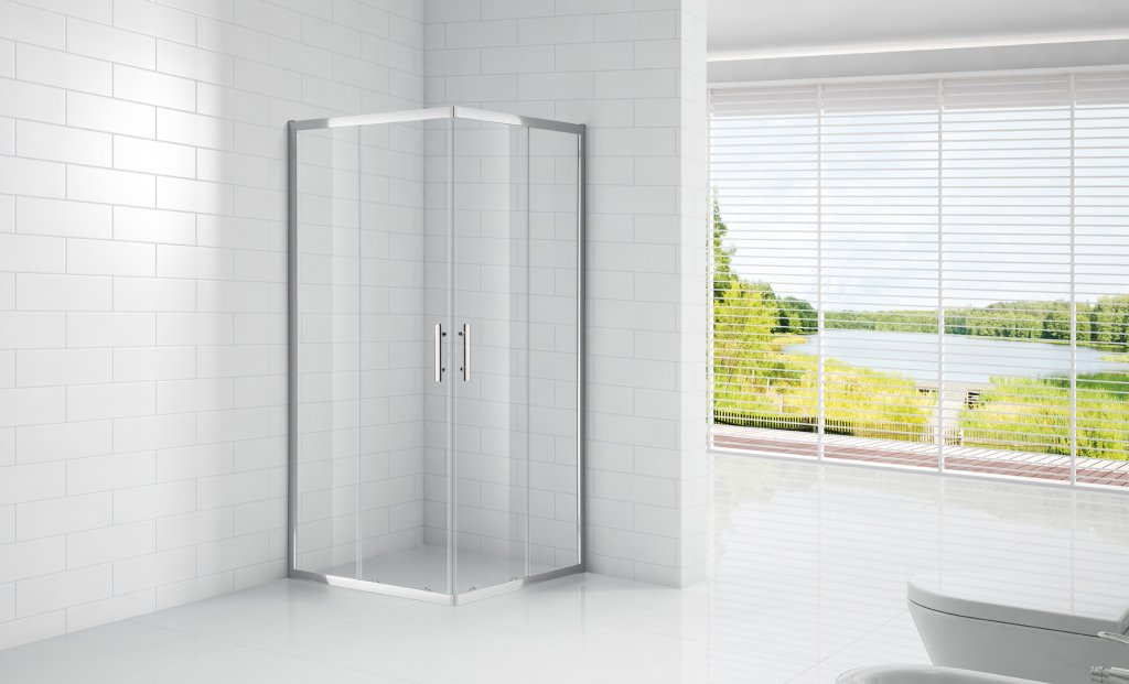 купить Душевой уголок Cezares ECO-O-A-2-90-C-Cr 