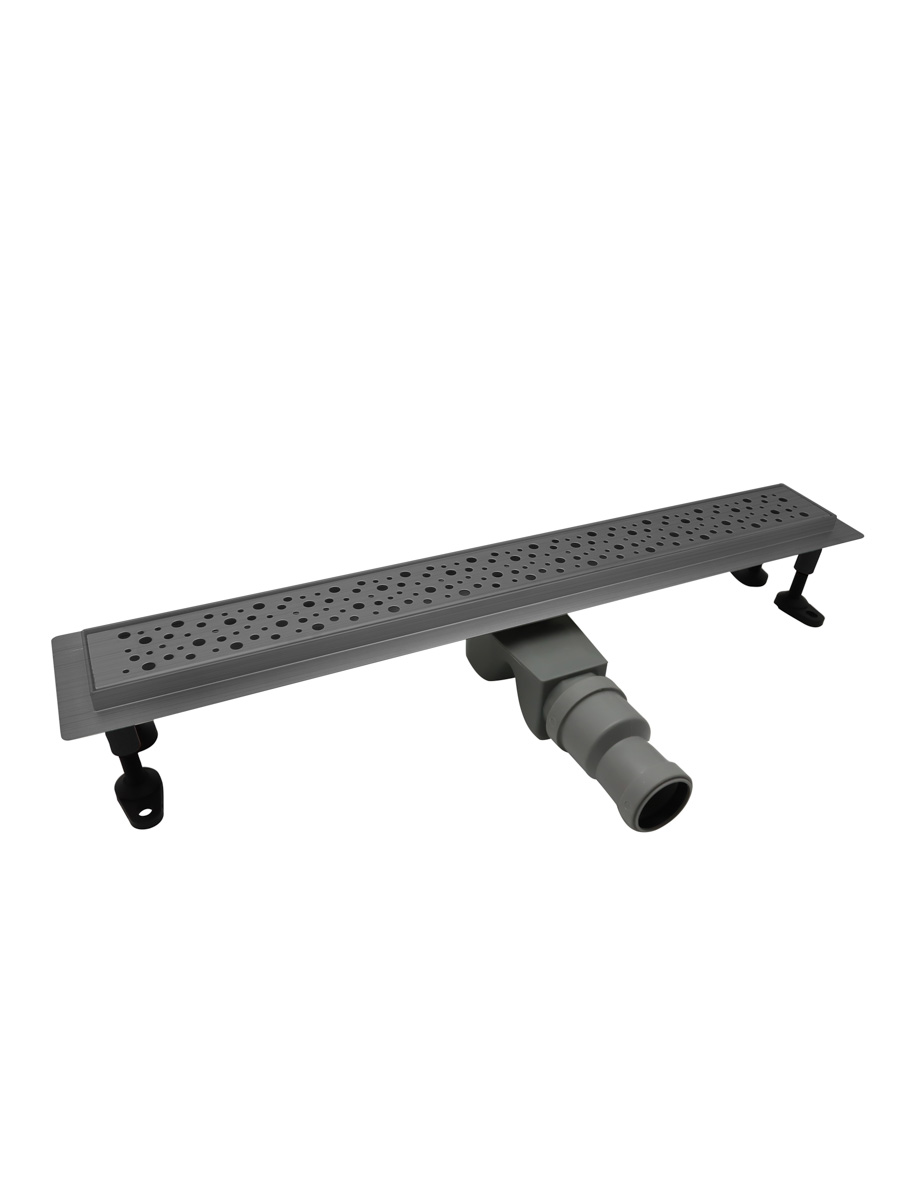 Душевой лоток CEZARES RELAX-LD-60-GM оружейная сталь