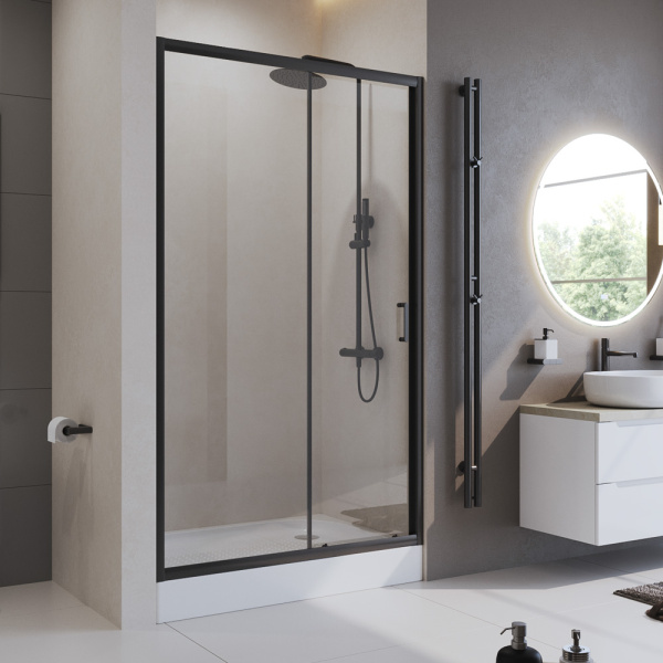 Дверь в проём BelBagno UNO-195-BF-1-140-C-NERO