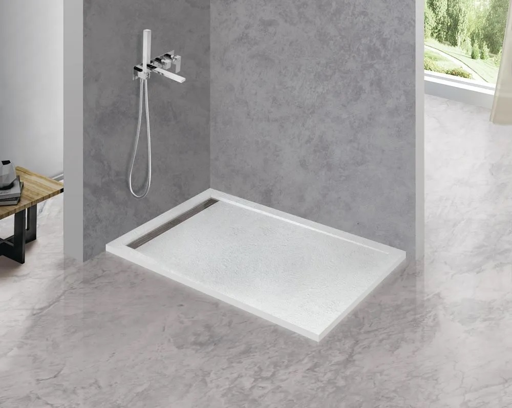 Поддон из искусственного мрамора 100х80 Cezares TRAY-AS-AH-100/80-30-W без сифона