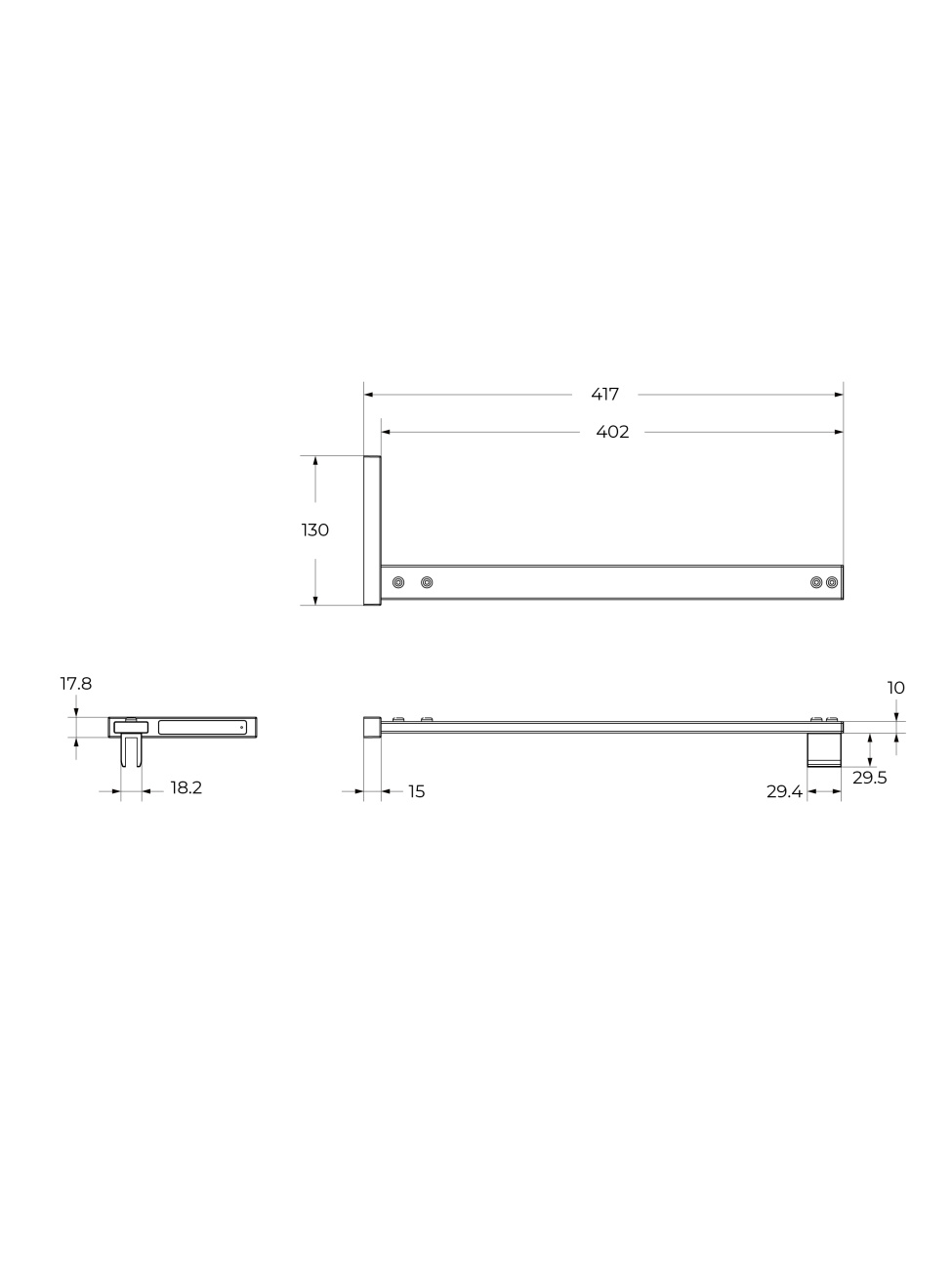 Душевая перегородка BelBagno UNO-L-1-TB-90-FL-Cr профиль хром, стекло  рифленое FLUTTO