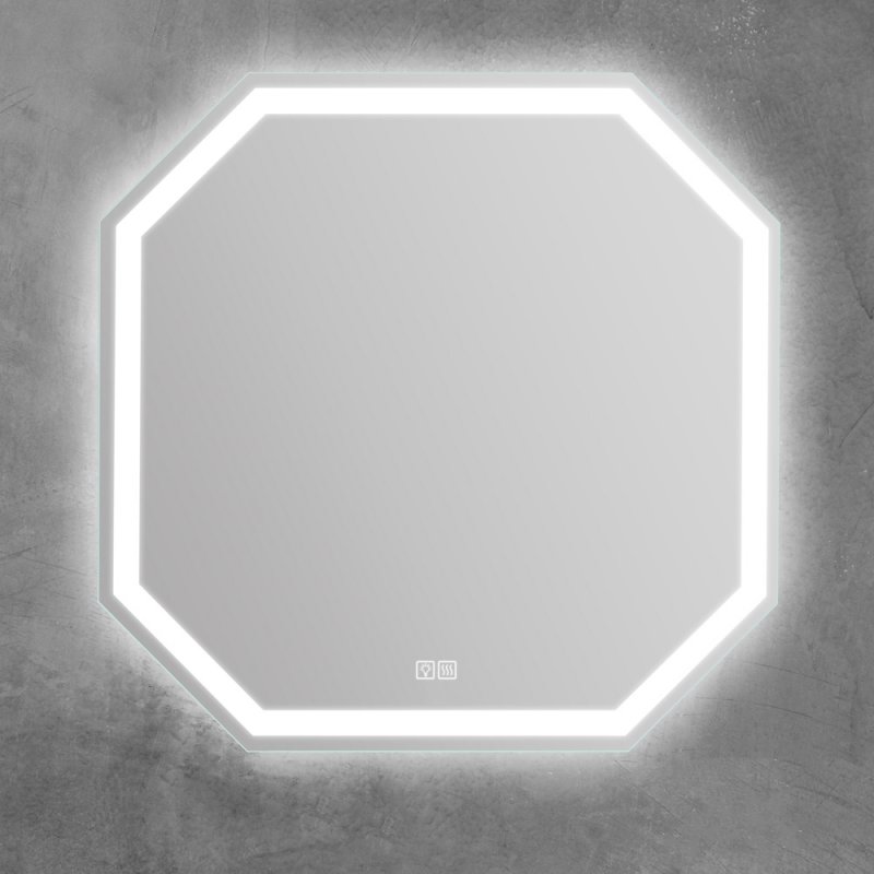 Зеркало BelBagno SPC-OTT-800-800-LED-TCH-WARM