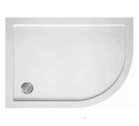 Поддон из SMC (стекловолокно) 120х90 левосторонний Cezares TRAY-M-RH-120/90-550-35-W-L без сифона