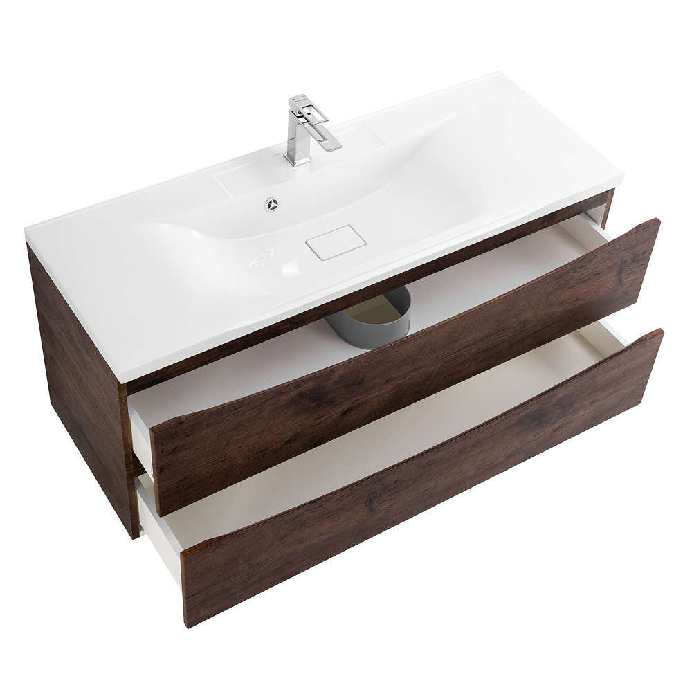 Тумба подвесная с раковиной BelBagno MARINO-1100-2C-SO-RW-P