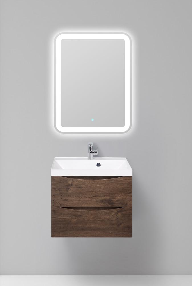 купить Тумба подвесная с раковиной BelBagno MARINO-700-2C-SO-RW-P 