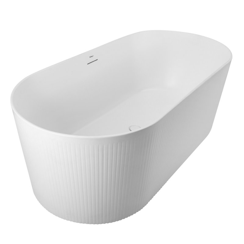 Ванна акриловая отдельностоящая матовая BelBagno BB411-1700-800-MATT