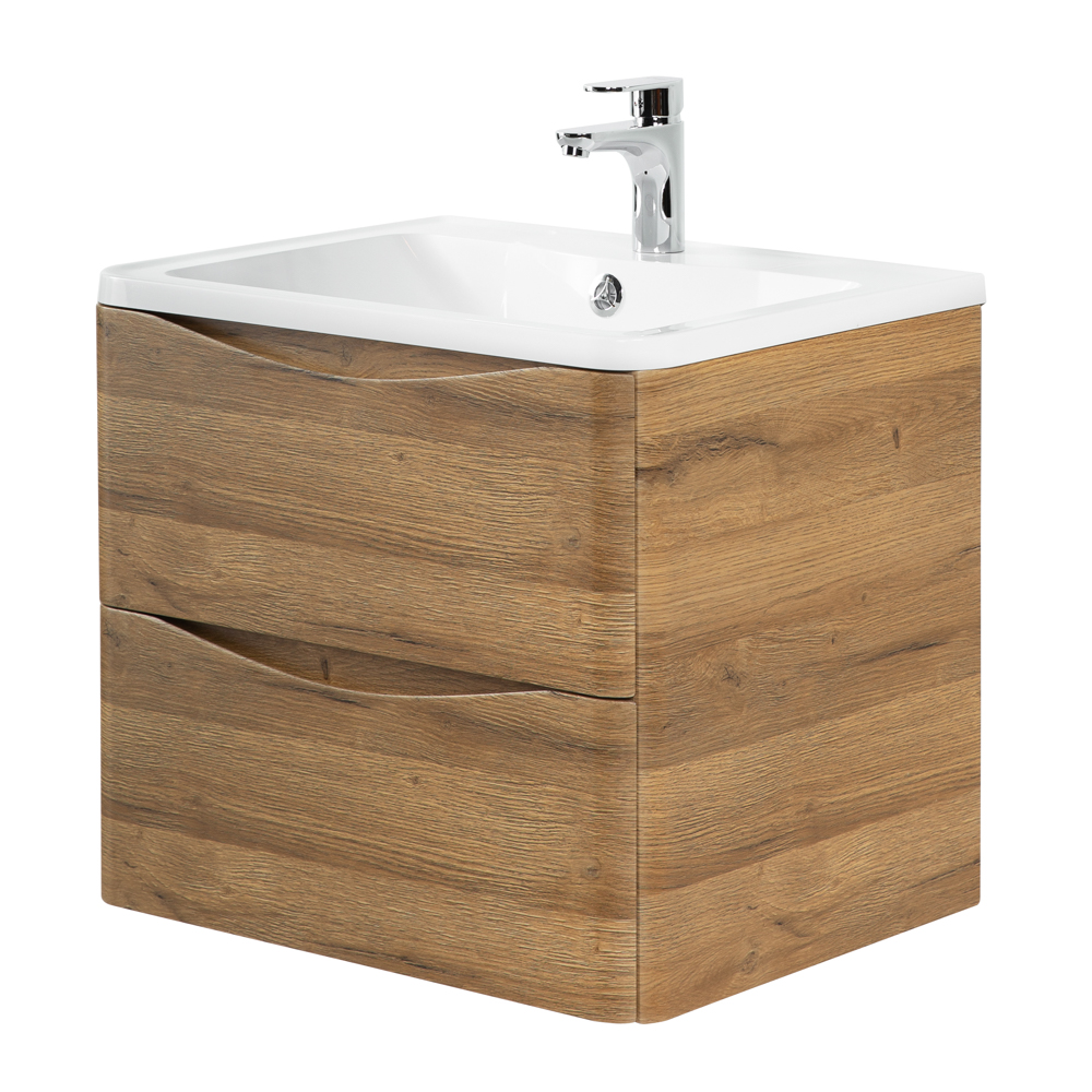 Мебель для ванной комнаты подвесная BelBagno ACQUA-700-2C-SO-RR 70см Rovere Rustico