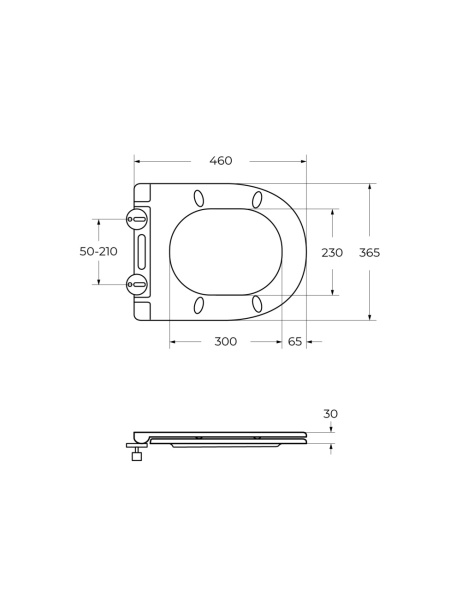 Чаша унитаза Belbagno ACQUA-TOR BB2801CP-TOR/SC