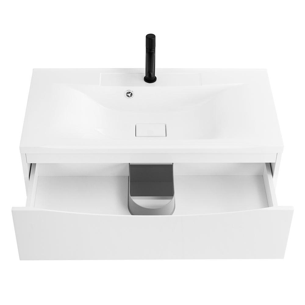 Тумба подвесная с раковиной BelBagno MARINO-1000-2C-SO-BO-P