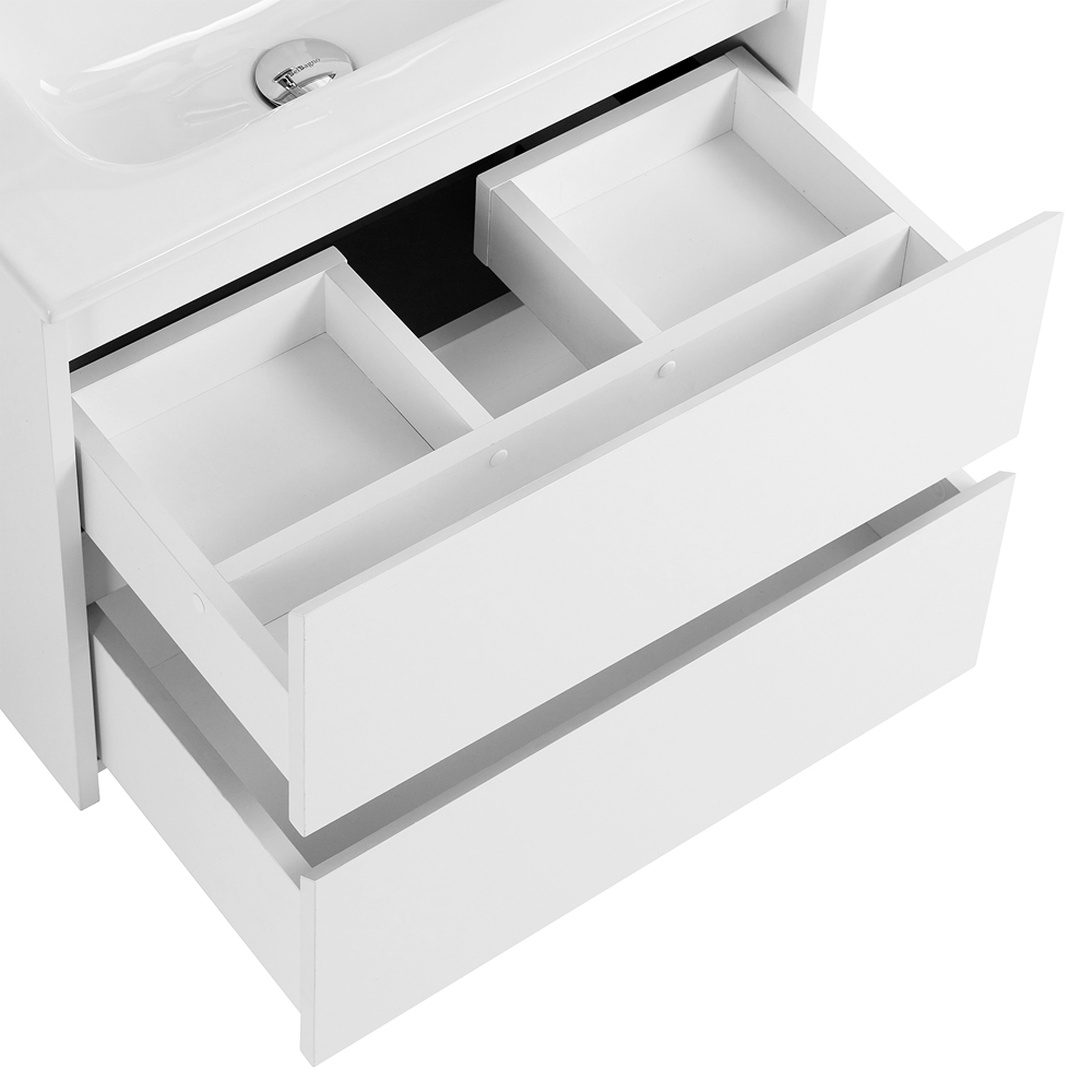 Тумба подвесная с раковиной BelBagno KRAFT 39-500/390-2C-SO-BO