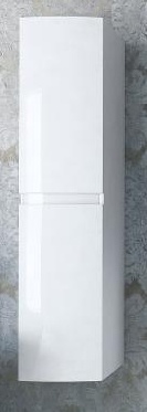 Колонна подвесная с двумя распашными дверцами, реверсивная CEZARES 44324 Bianco lucido