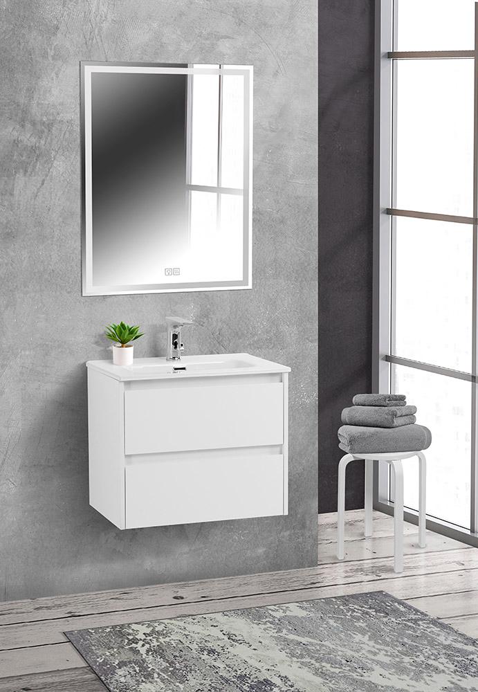Тумба подвесная с раковиной BelBagno KRAFT 39-700/390-2C-SO-BO