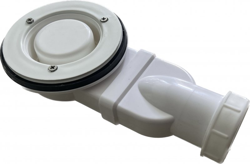 Поддон из искусственного мрамора Belbagno TRAY-MR-UNO-R-90-550-35-W-CR