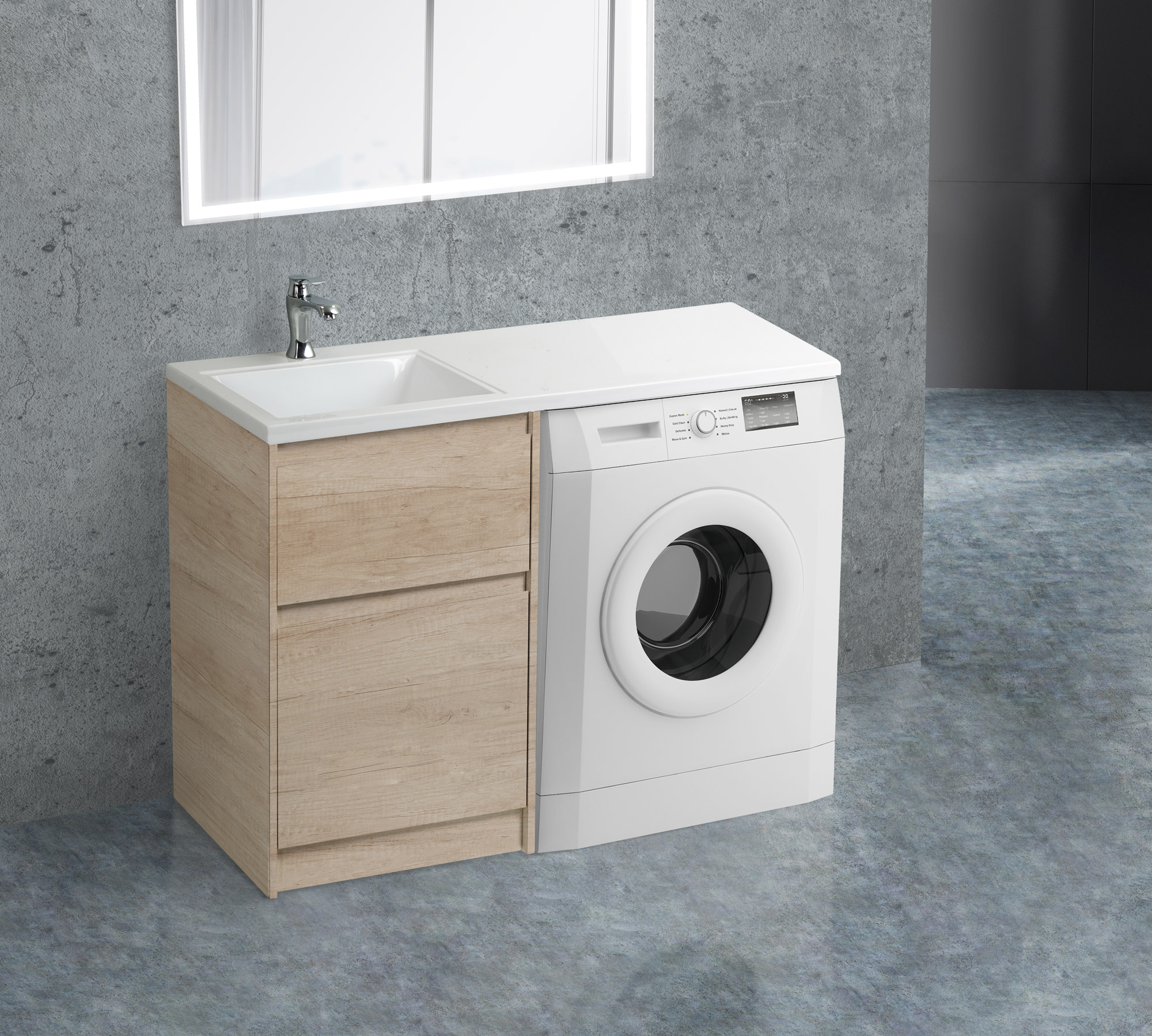 Тумба напольная под раковину BelBagno KRAFT-LVD-580/1200-2C-PIA-RNN