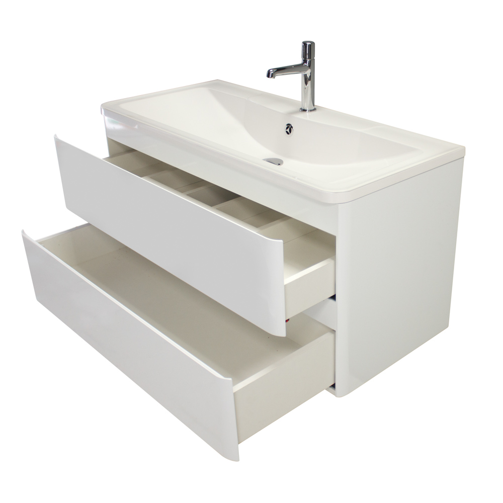 Тумба подвесная под раковину BelBagno ALBANO-800-2C-SO-BL