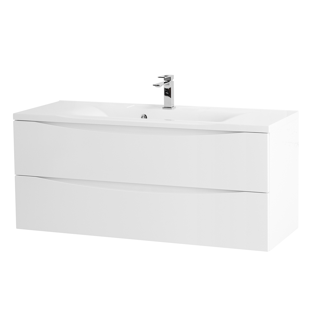 Тумба подвесная с раковиной BelBagno MARINO-1200-2C-SO-BO-P