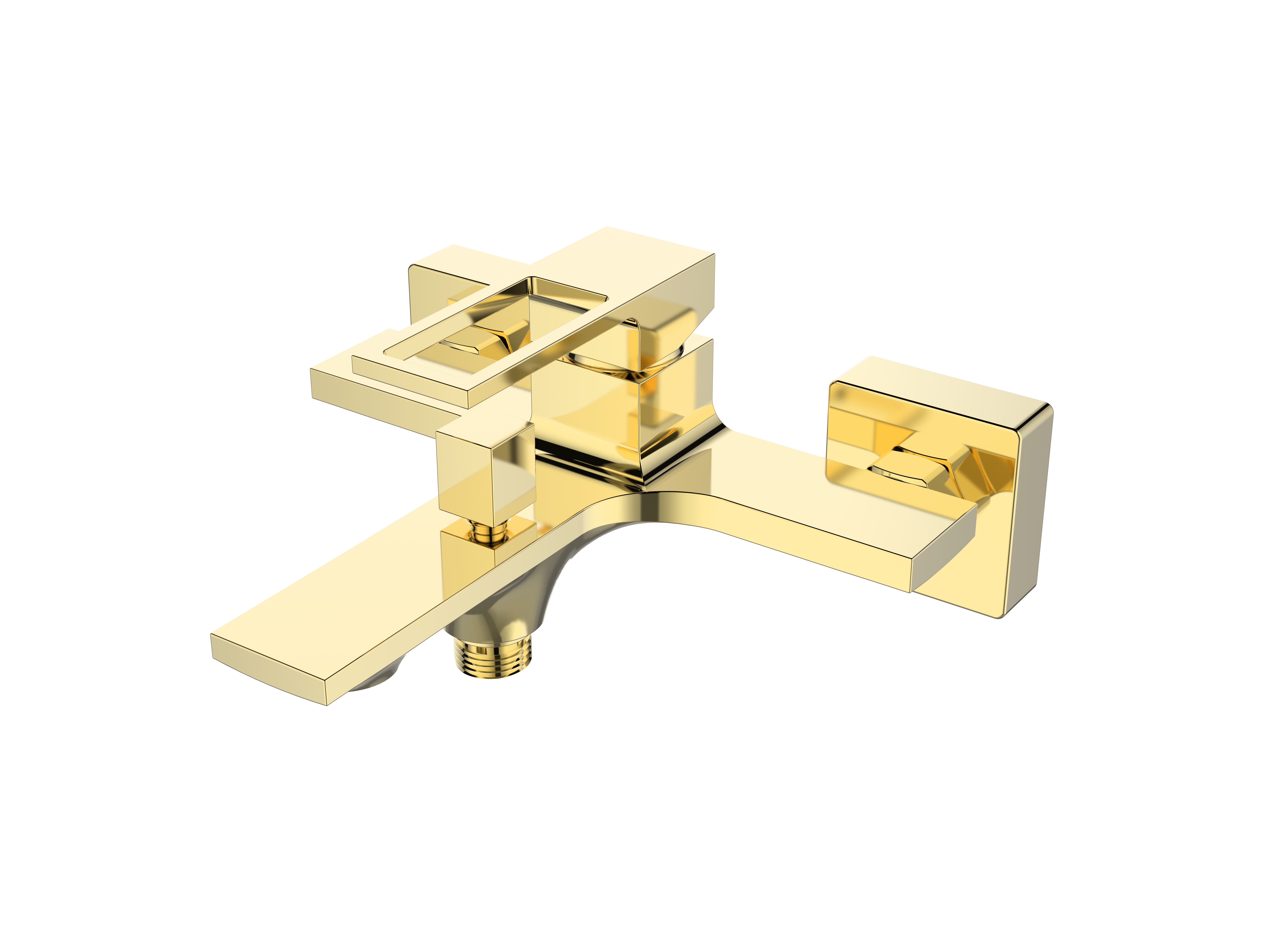 купить Смеситель BelBagno LUCE для ванны и душа LUC-VAS-ORO 