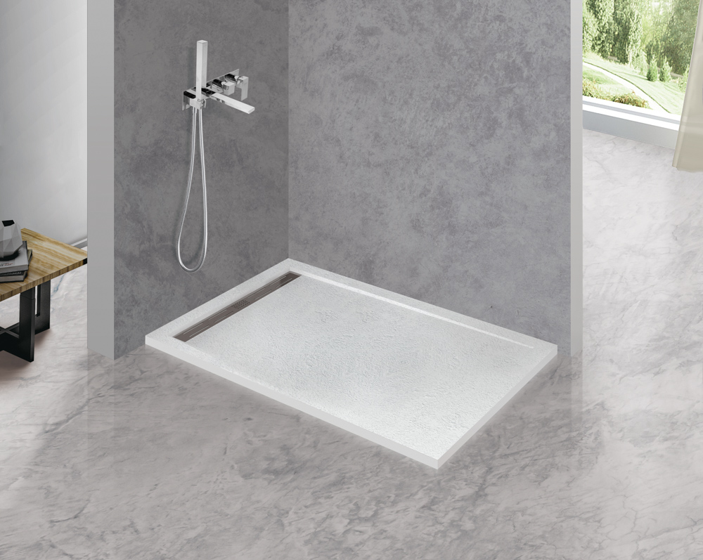 купить Поддон из искусственного мрамора 100х90 Cezares TRAY-AS-AH-100/90-30-W без сифона 
